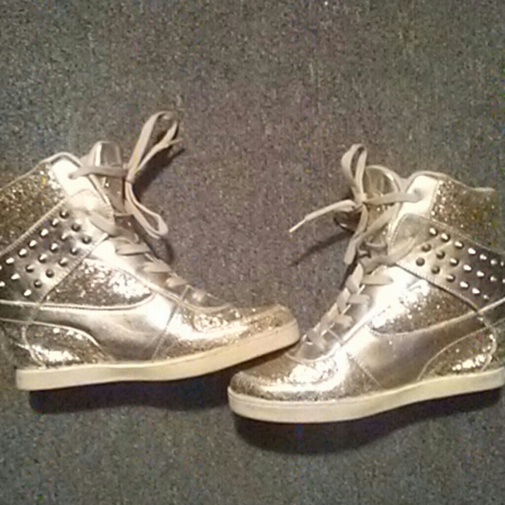 Apple bottom's Kaden sneaker wedges